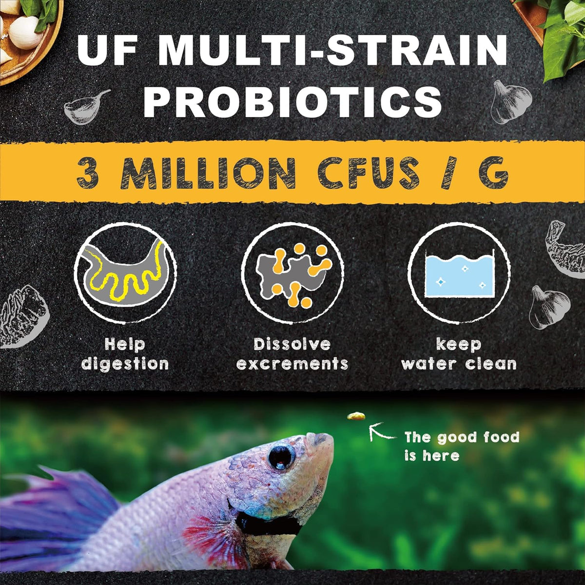 Ultra Fresh Betta Pro Shrimp Patties