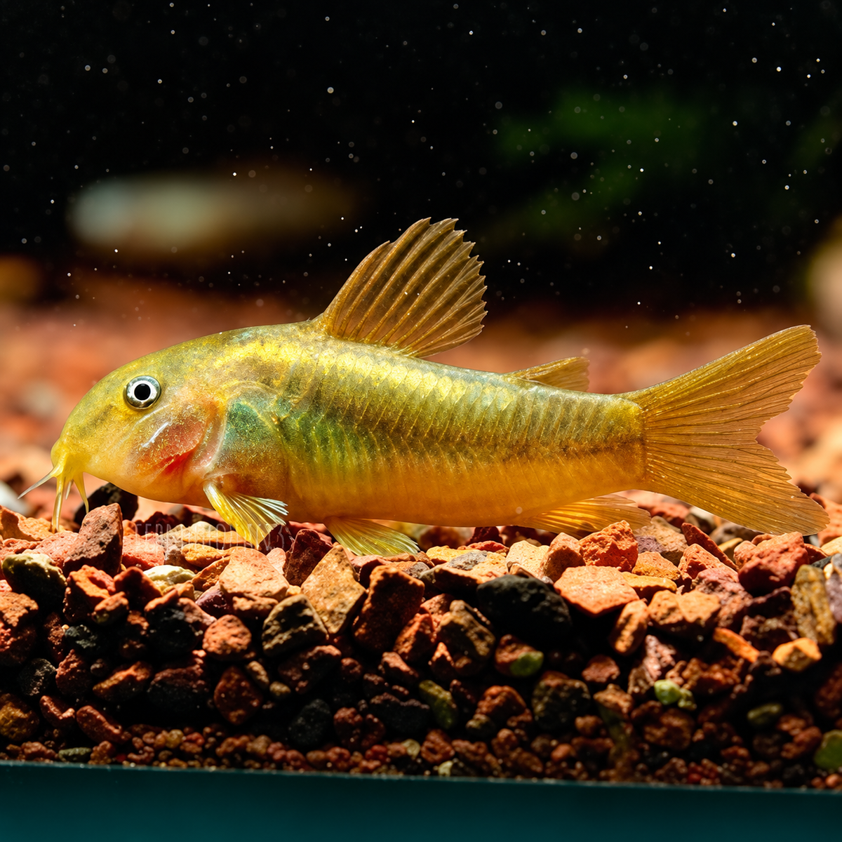 CW010 Gold Laser Cory Catfish – Corydoras sp. CW010