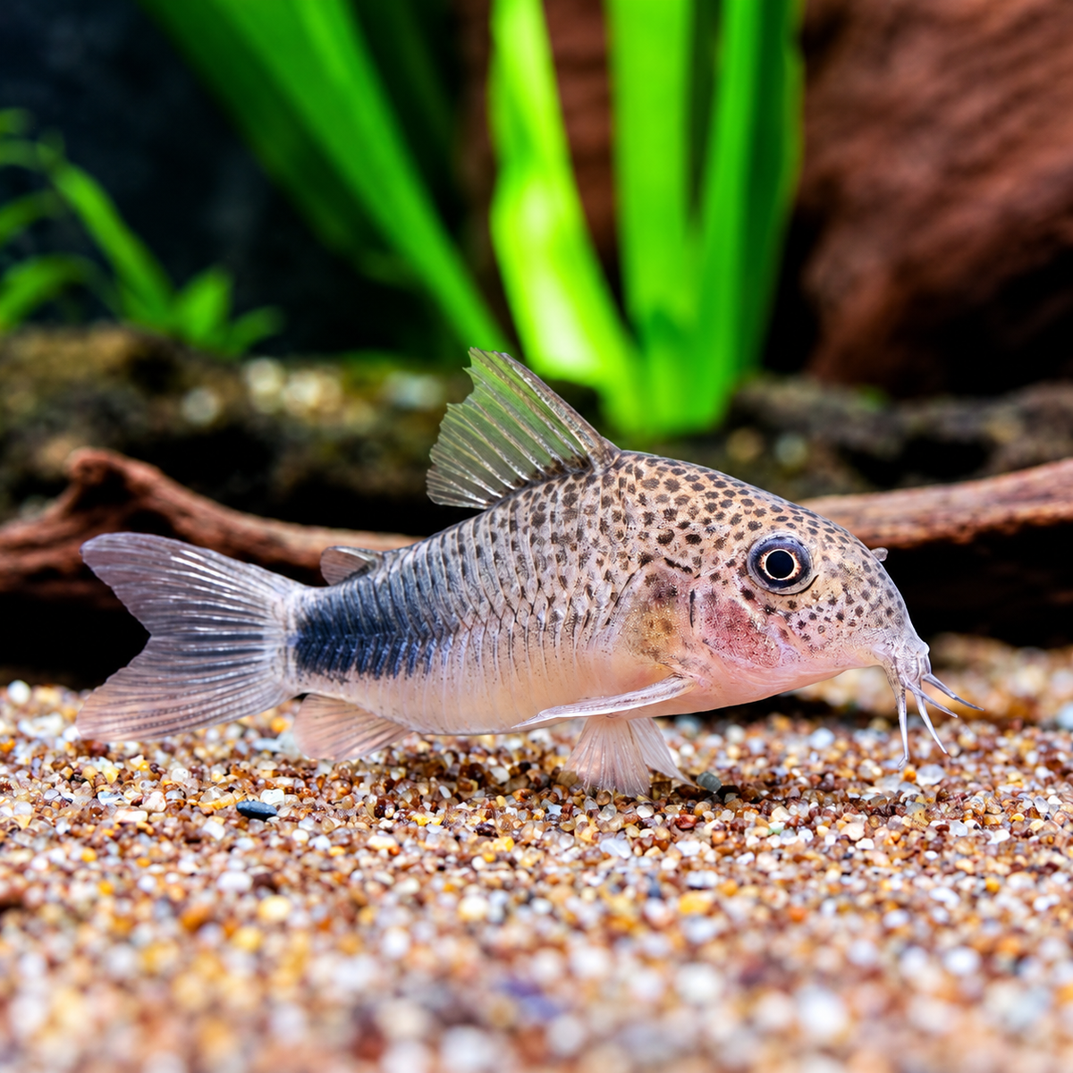Smudge Spot Cory Catfish – Corydoras Similis