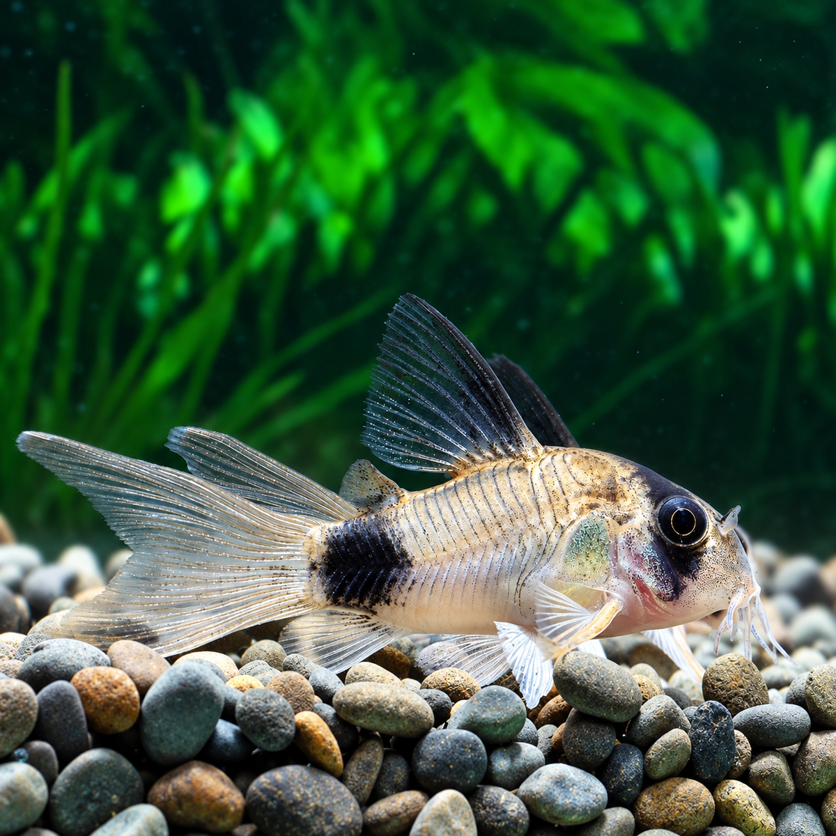 Long Fin Panda Cory Catfish – Corydoras Panda